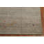 Tapis oriental rayé vert Gabbeh