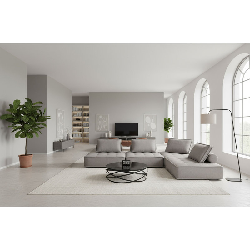 Canapé modulaire 4 pièces Nolden