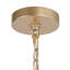 Akeeb 4- Light 16'' W Dimmable Gold Candle Style Globe Chandelier ETL Certified
