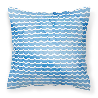 Coussin extérieur Watecolor Beach Waves