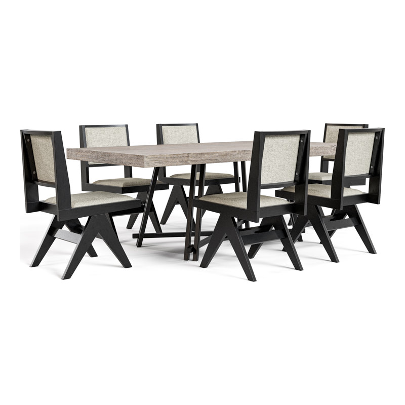 Euna 7-Piece Dining Table Set