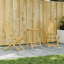 Almerina 2 - Person Solid Wood Patio Dining Set Circular Table