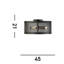 Victorville Semi Flush Mount-39208745