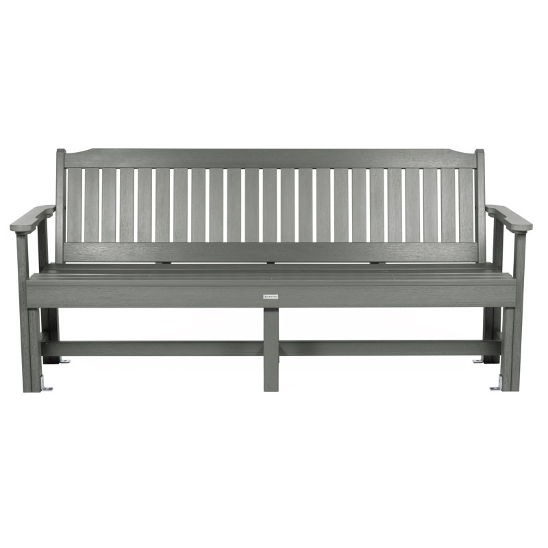 Lunz Outdoor Bench, Coastal Teak