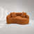 Chenille orange sélectionné