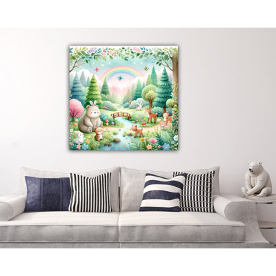 " Enchanted Forest Friends: Peaceful Meadow "