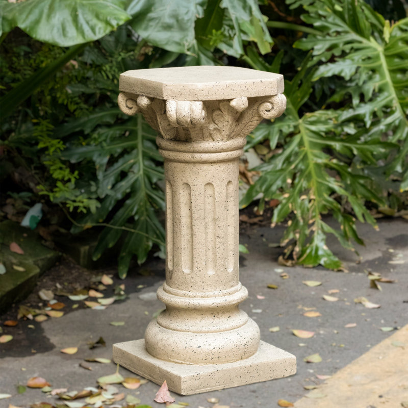 Support pour plantes sur pied, 66,7 cm (26,25 po), intérieur et extérieur (brun)