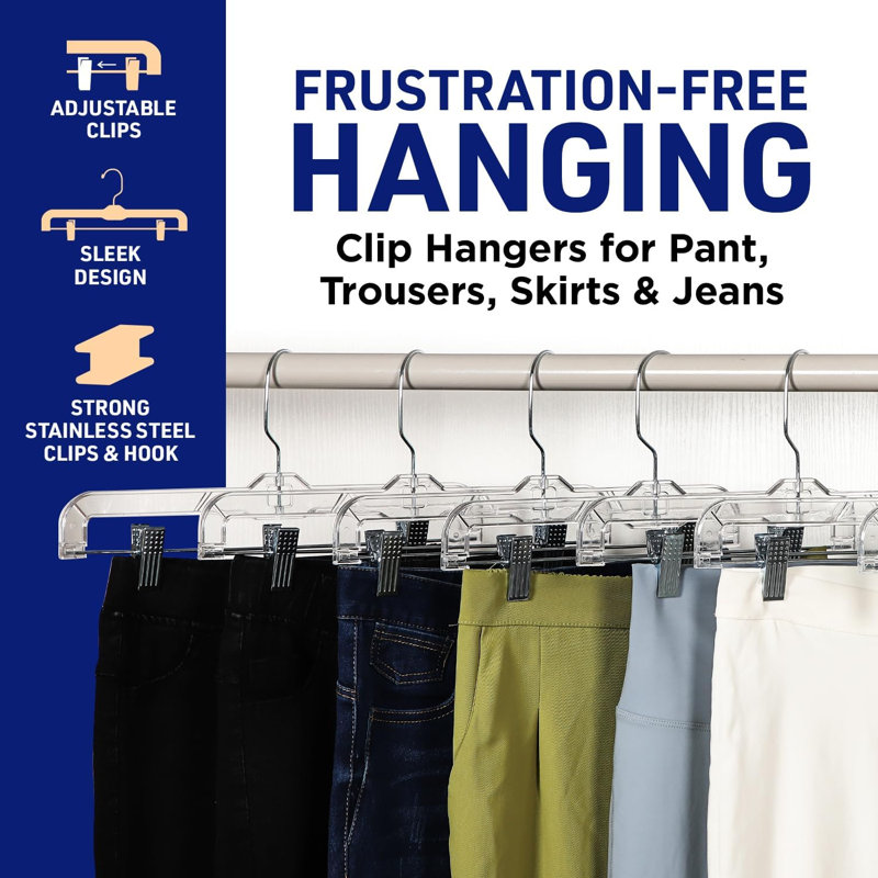 Plastic Non-Slip Standard Hanger, 30