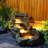 Arani Hand Crafted Weather Resistant Floor Fountain with Light