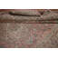 Tapis traditionnel rose fait à la main 7 x 10