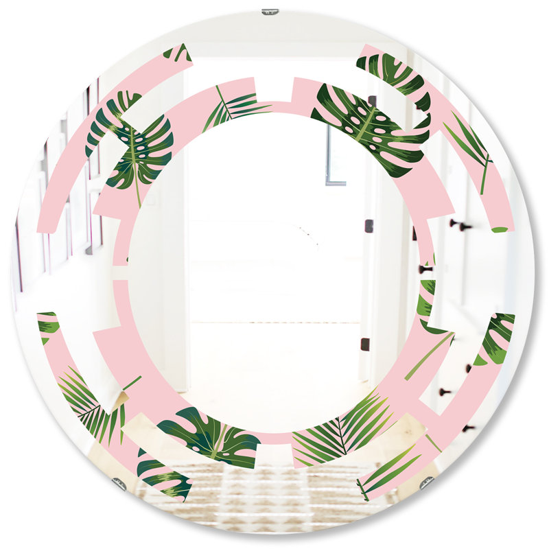 Miroir mural Palm Coast, H 31,5 po x l po