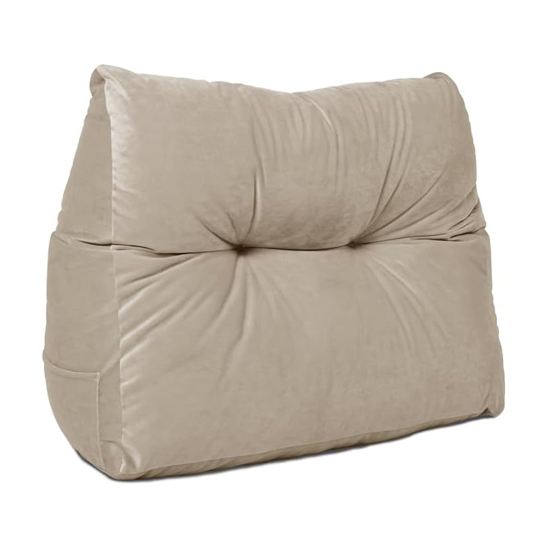 Hollaway Triangular Cushion Pad, Beige