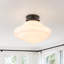 Plafonnier encastré 12 po Mid-Century-130166241