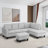 Halid Wide Sofa & Chaise with Ottoman-1571242442-1589846993
