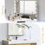 Miroir de coiffeuse polyvalent avec fonctions avancées pour le maquillage et l'habillage