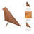 Mahmooda Modern Wooden and Metal Bird Figurine Crafted from Mango Wood and Brass Accents - Contemporary Decorative Sculpture for Shelf or Tabletop Display