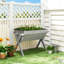 Wood Raised Garden Bed