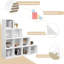 Hegwood 120cm H x 120cm W Step Bookcase-2022579053