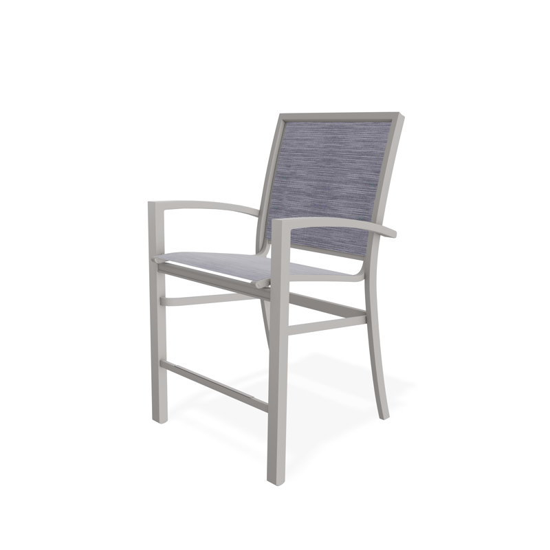Tabouret de comptoir d'extérieur 26 po Kendall, Gris chaleureux, Brooks