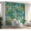 Murale botanique pelez et collez Christopher - Bleu jardin printanier-106738956