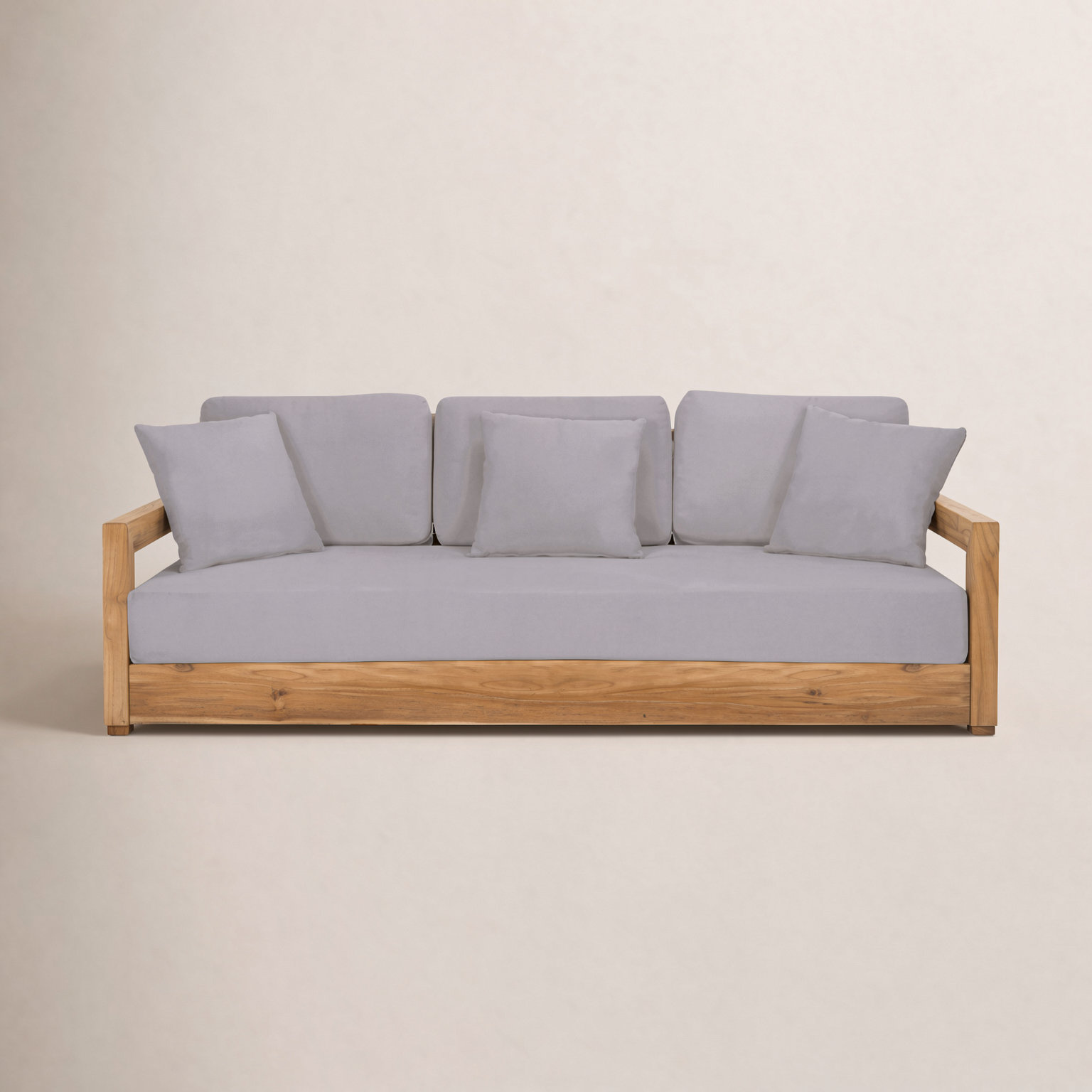 Melrose 72" Cushion Cover, Gray