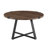 Paramus Cross Legs Round Coffee Table-1419091100-1412365969