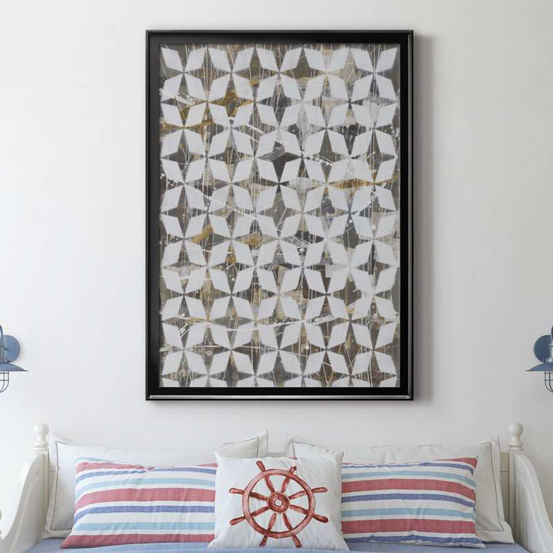 Impression sur toile Modern Modern, Toile avec cadre noir, H 30,5 po x l 42,5 po x P 1,5 po