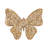 Stylish Butterfly Figurine Crafted from Wood, Glass, and Mango Wood with Intricate Mosaic Design for Elegant Decorative Accent-333485450-333485448