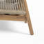 Fauteuil club d'extérieur en bois