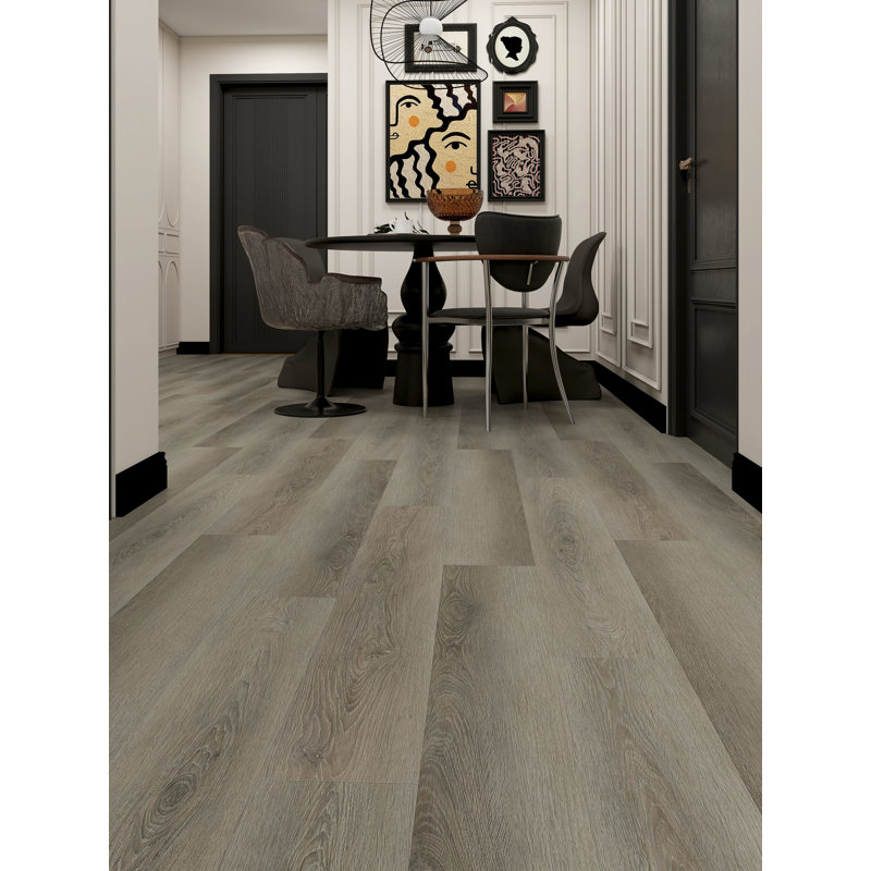 CHÊNE CLAIR MONTCLAIR 6,5MM 22MIL X 7 "X 48" CLIC, Chêne Barry
