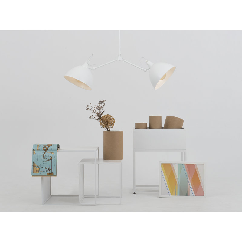 Culpeper 2 - Light Sputnik Chandelier, White