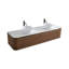 Meuble-lavabo de salle de bain avec lavabo, armoire murale en chêne miel avec porte-serviettes gratuit, conception de deux lavabos en céramique-2057174768-2057174773-2057174775