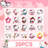 Hello Kitty Stickers, 20 Sheets Hello Kitty Tattoo Stickers Set