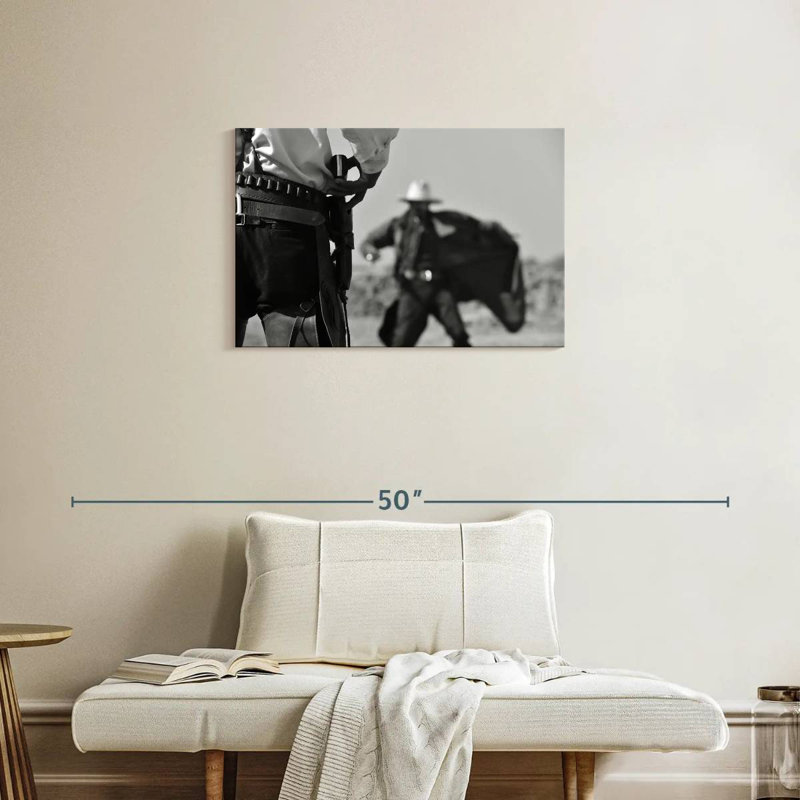 Lelar Cowboy Duel, 20" H x 30" W