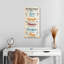 Plaque murale «Blissful Family Rules»-685129146