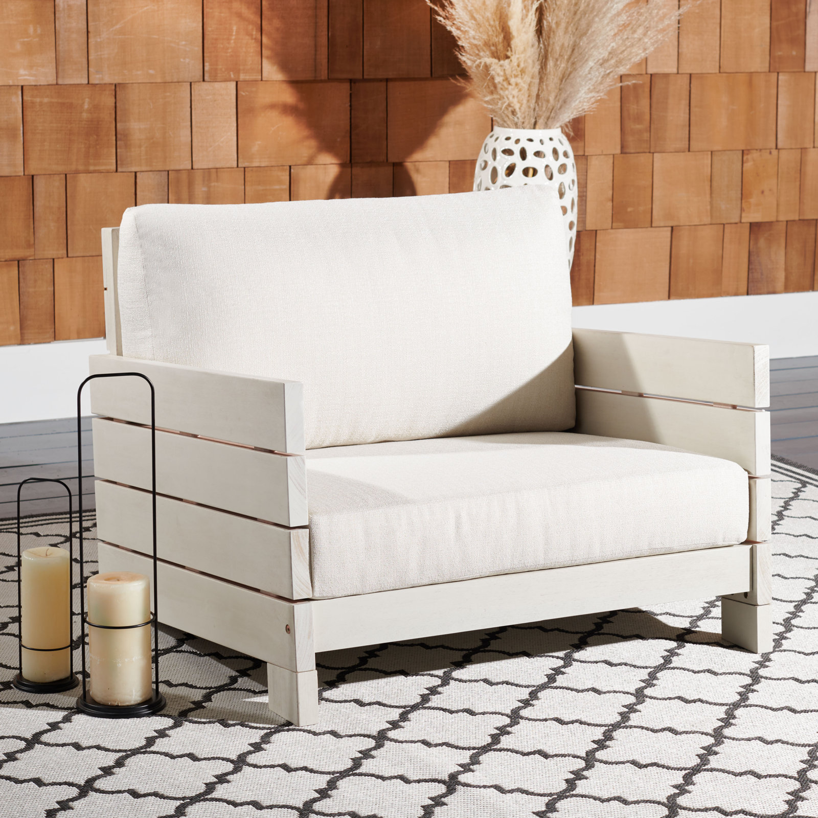 Maddison Eucalyptus Outdoor Lounge Chair
