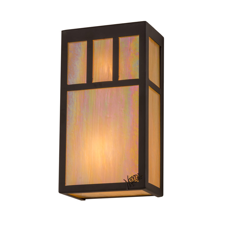2 - Light Outdoor Bulkhead Light, Orange
