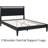  Adept Wooden Bed Frame with Headboard, Solid Wood Foundation with Silent Slats and Wood Central Supports, 1000 Lb Capacity, Effortless Assembly-584308390-587013845