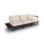 245cm Wide Wood Patio Sofa with Cushions-116838660