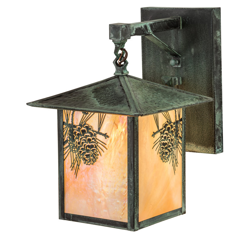 Seneca Winter Pine 1 - Light Outdoor Wall Lantern