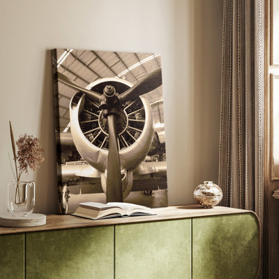 Moteur d'avion - galerie Cavas sur mesure