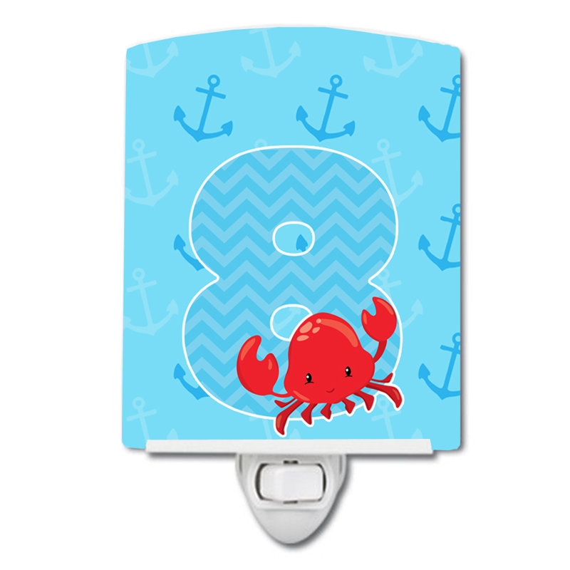 Nautical Month 8 Ceramic Night Light