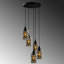 Luminaire suspendu grappe 5 lumières Ottawa