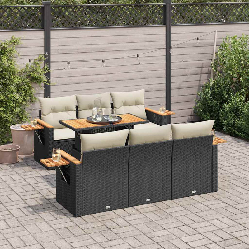 55cm Wide Patio Sofa with Cushions