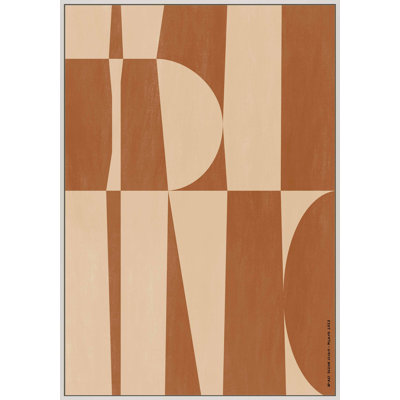 Hues Of Geometry 1 by Romina Gadler