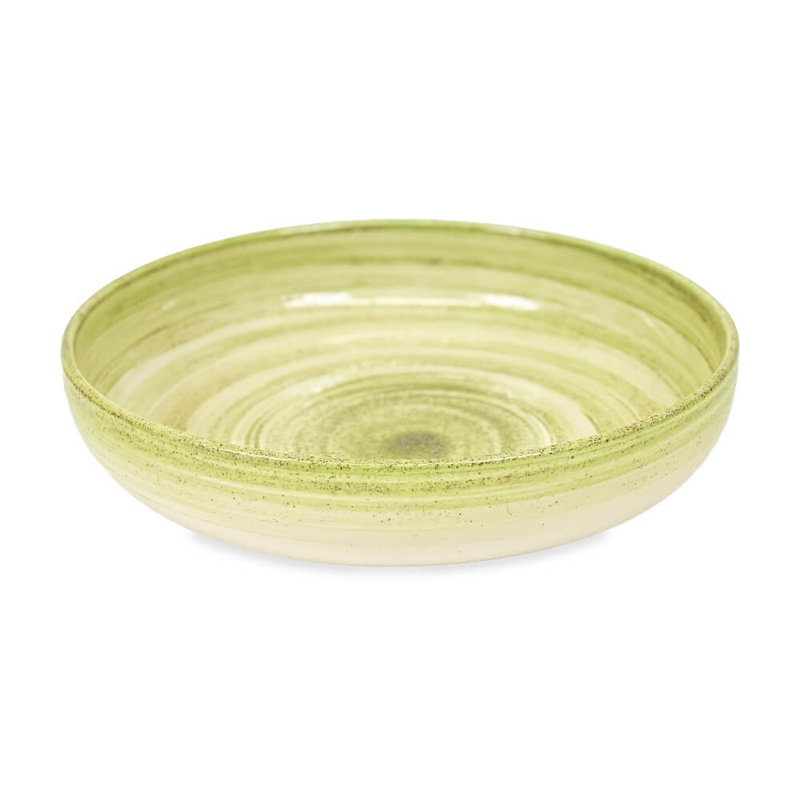 Pastel Beach - Large Bowl, Green