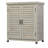 Potting Bench With Storage Cabinet And Metal Table Top For Outdoor Patio, Garden Furniture Wood Workstation (Cabinet)-1622897777