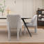 Chaise d'appoint rembourrée (ensemble de 2)-736182370-736182371