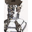 Rocky Baroque Candlestick