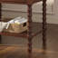 Ensemble de chambre à coucher en bois massif 3 pièces, avec très grand lit et 2 tables de chevet, noyer-1577212438-1577212434